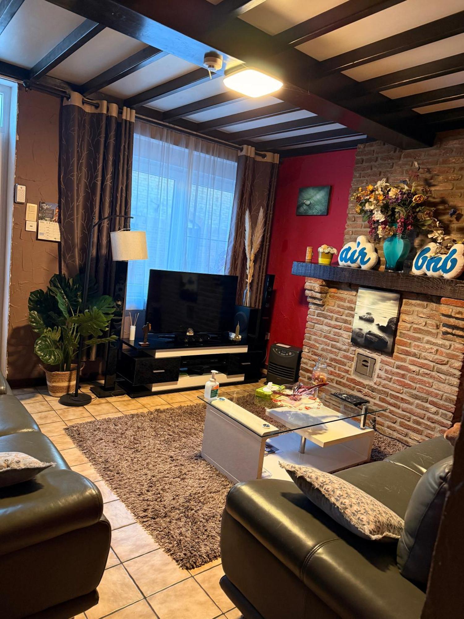 Bien-Etre-Au-Calme Et Parking Gratuit Villa Seraing Exteriör bild