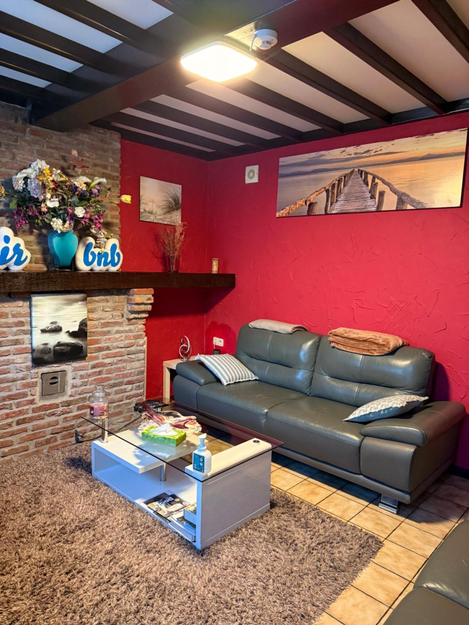 Bien-Etre-Au-Calme Et Parking Gratuit Villa Seraing Exteriör bild